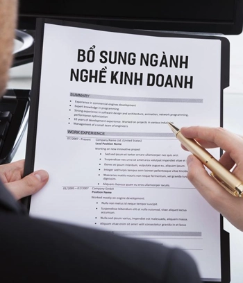 Bổ Sung Ngành Nghề