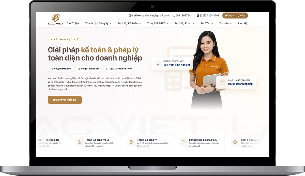 Nền tảng nghiệp vụ Kế Toán Lạc Việt