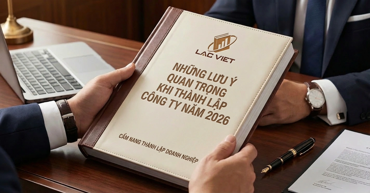 Lưu ý khi thành lập công ty 2026