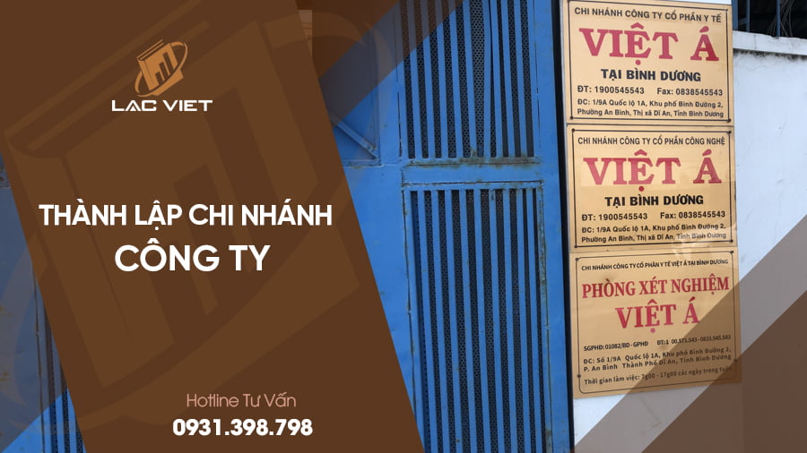 Cách Thành Lập Chi Nhánh Cty