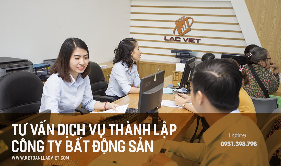 Tư Vấn Thành Lập Công Ty Bất Động Sản Tại Lạc Việt