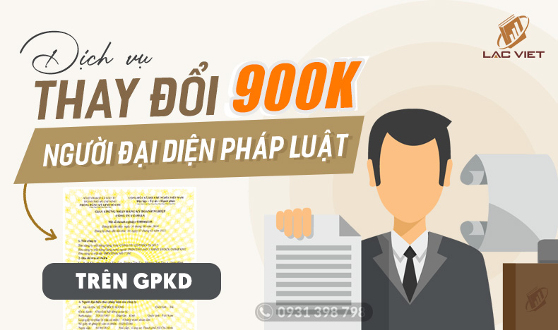 dịch vụ thay đổi người đại diện theo pháp luật