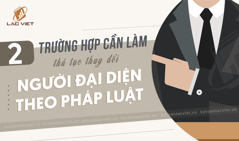 trường hợp cần thay đổi người đại diện theo pháp luật