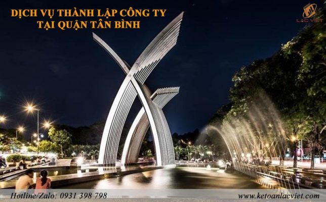 Dịch vụ thành lập công ty tại Quận Tân Bình