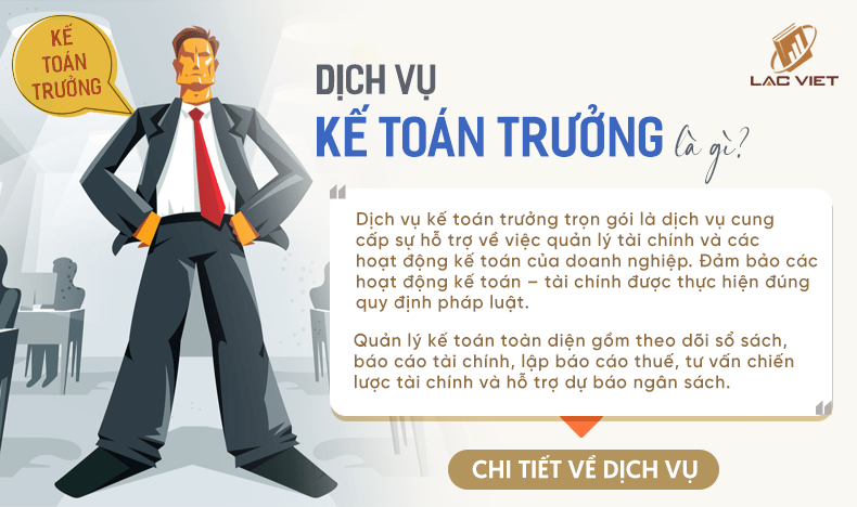 dịch vụ kế toán trưởng là gì