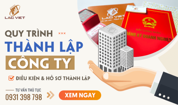 thủ tục thành lập công ty