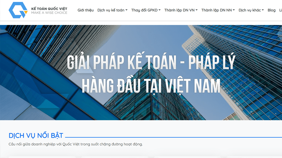 công ty kế toán dịch vụ Quốc Việt