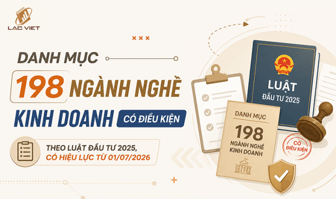 198 ngành nghề kinh doanh có điều kiện
