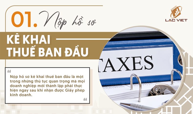 nộp hồ sơ kê khai thuế ban đầu