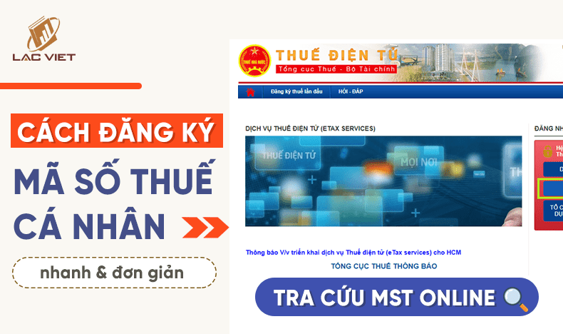 cách đăng ký mã số thuế cá nhân