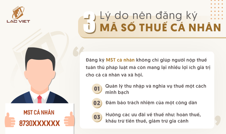 đăng ký mst cá nhân để làm gì