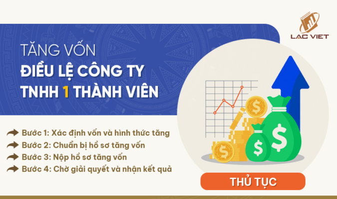 tăng vốn điều lệ công ty TNHH 1 thành viên