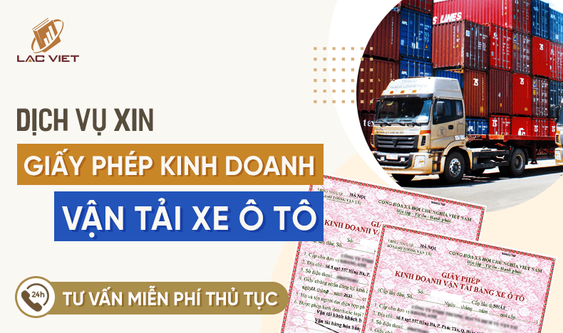 dịch vụ xin giấy phép kinh doanh vận tải bằng xe ô tô