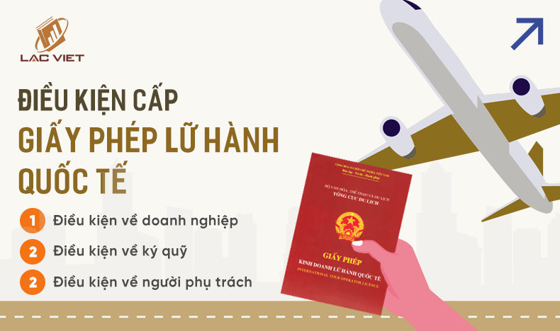 điều kiện cấp giấy phép lữ hành quốc tế