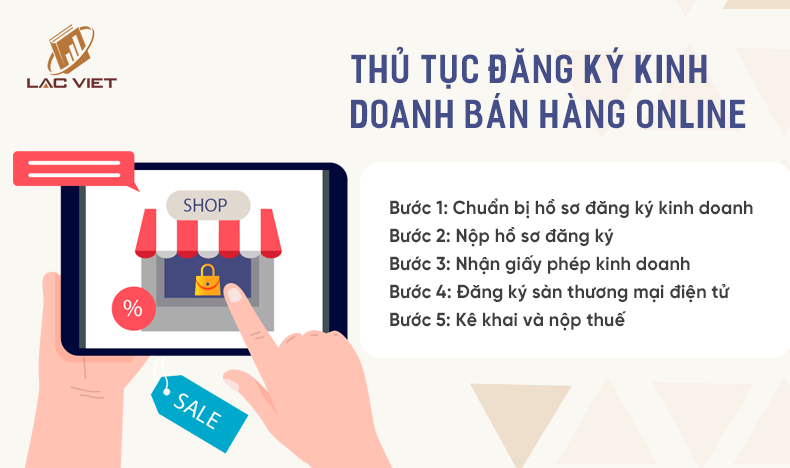 thủ tục đăng ký kinh doanh bán hàng online