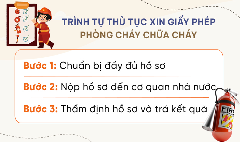 thủ tục xin giấy phép phòng cháy chữa cháy