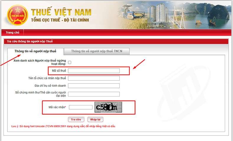 tra cứu mã số thuế hộ kinh doanh 1