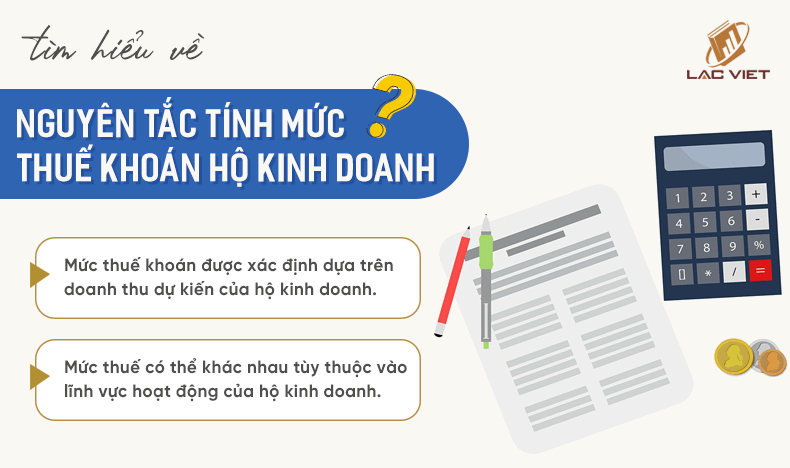 nguyên tắc tính thuế khoán hộ kinh doanh