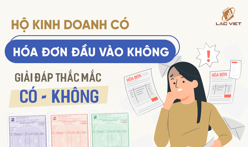 hộ kinh doanh có hóa đơn đầu vào không