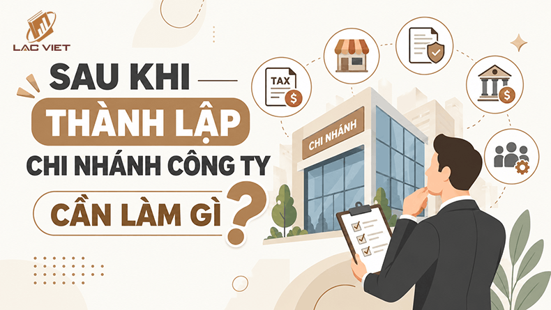 những việc cần làm sau khi mở chi nhánh