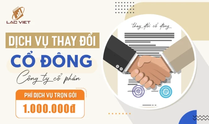 dịch vụ thay đổi cổ đông