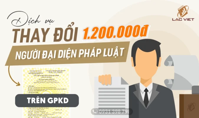 dịch vụ thay đổi người đại diện pháp luật