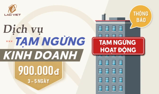 dịch vụ tạm ngừng hoạt động kinh doanh