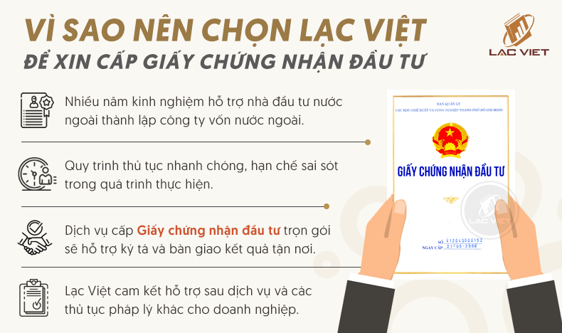 xin cấp giấy phép đầu tư