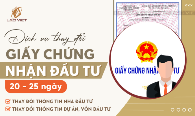 dịch vụ điều chỉnh giấy chứng nhận đầu tư