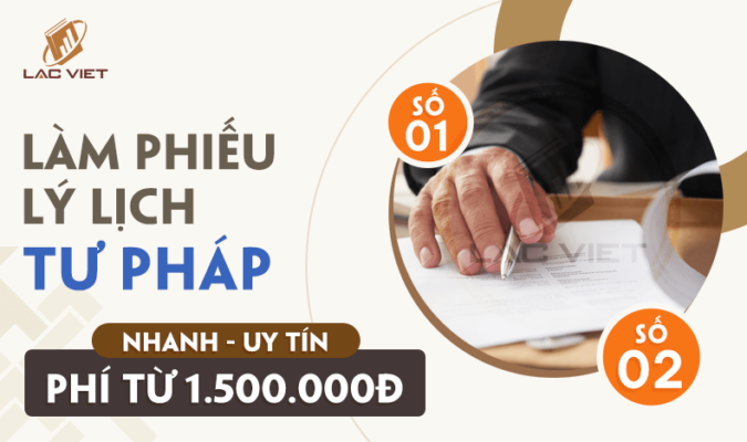 dịch vụ làm phiếu lý lịch tư pháp