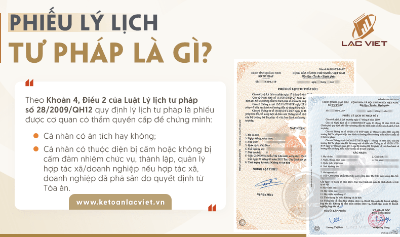 lý lịch tư pháp là gì