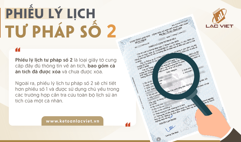 phiếu lý lịch tư pháp số 2