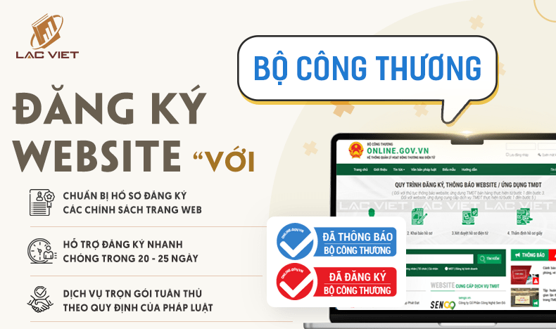 dịch vụ đăng ký website với bộ công thương