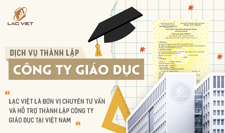 dịch vụ thành lập công ty giáo dục