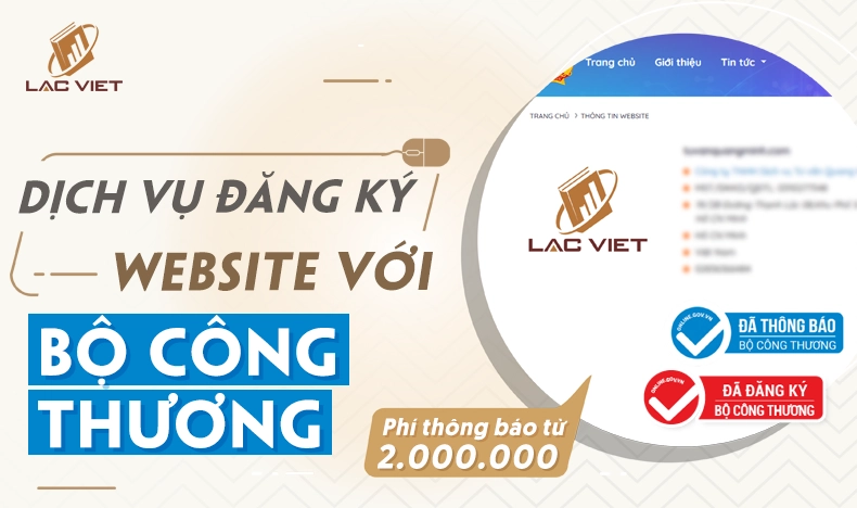 đăng ký và thông báo website với Bộ Công Thương