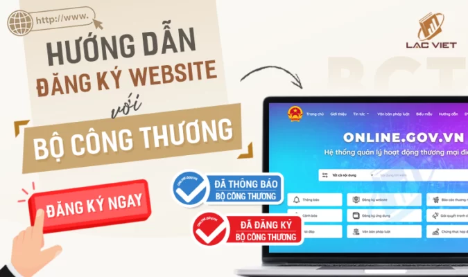 hướng dẫn đăng ký website với bộ công thương