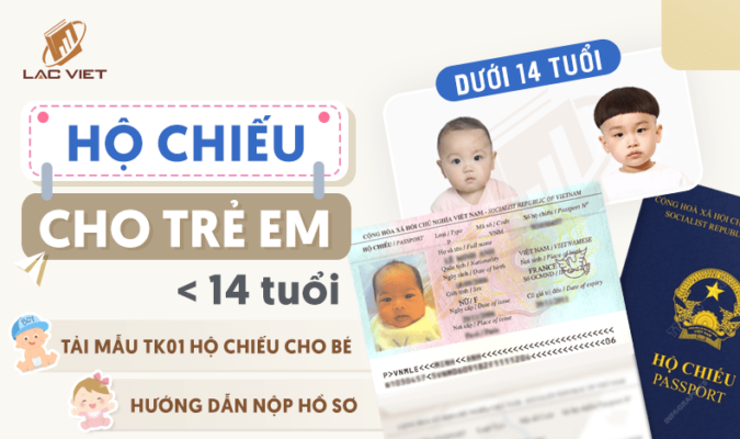 làm hộ chiếu cho trẻ em