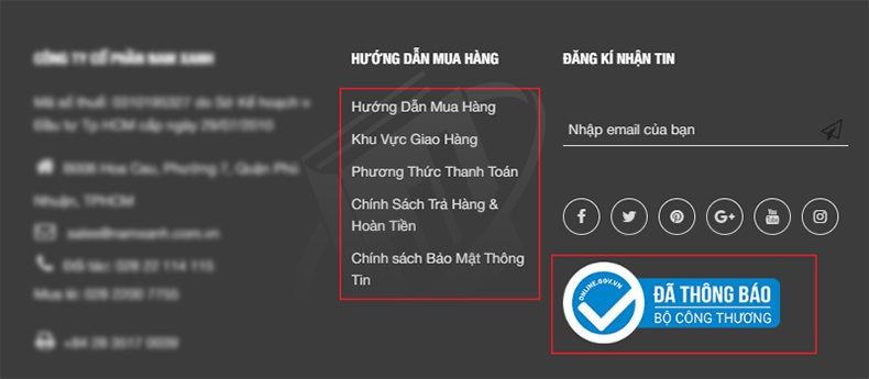 logo đăng ký website bộ công thương