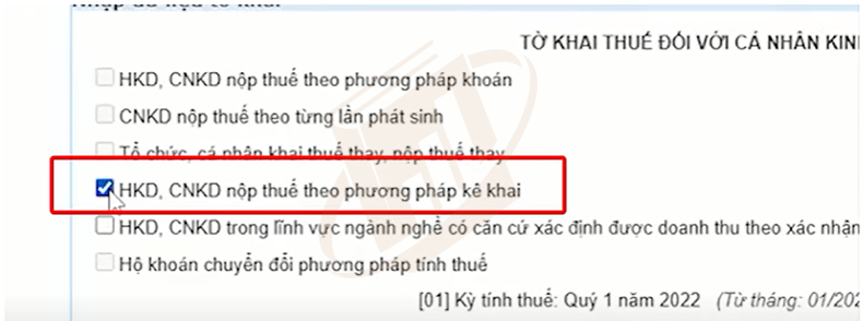 hướng dẫn kê khai thuế hộ kinh doanh 3