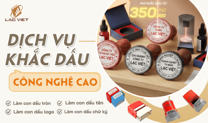 dịch vụ làm con dấu