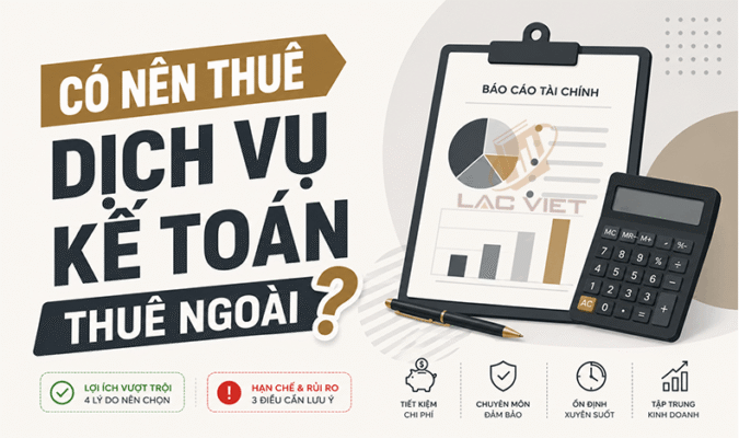 có nên thuê dịch vụ kế toán thuê ngoài không