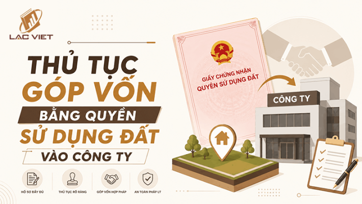 góp vốn bằng quyền sử dụng đất vào công ty