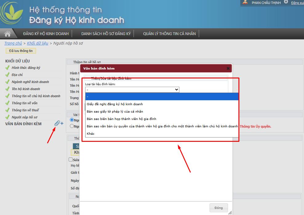 đăng ký hộ kinh doanh online 12