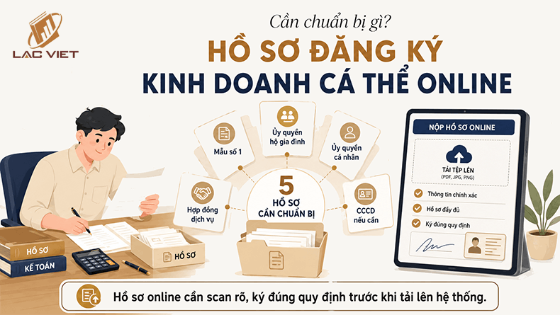 hồ sơ đăng ký kinh doanh cá thể online