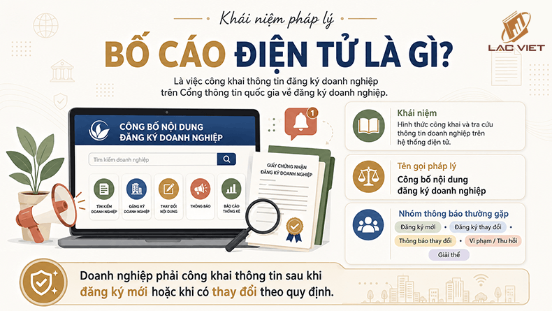 khái niệm bố cáo điện tử là gì