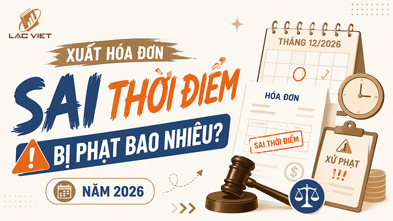 xuất hoá đơn sai thời điểm