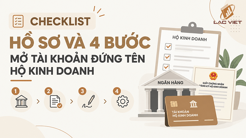 mở tài khoản ngân hàng hộ kinh doanh