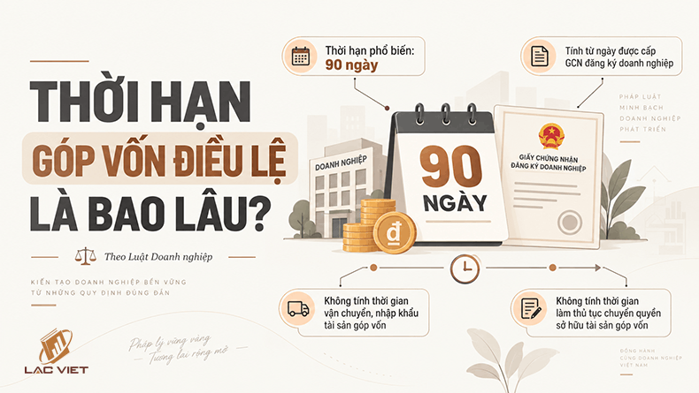 thời hạn góp vốn điều lệ